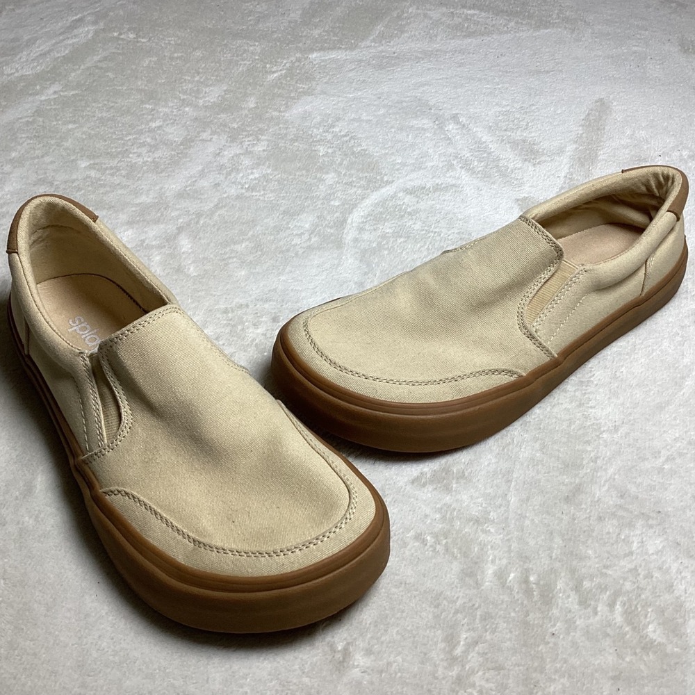 Splay Freestyle Slip On Barefoot Shoes Sand Tan Gum Men's 9 Women's 11 EU 42